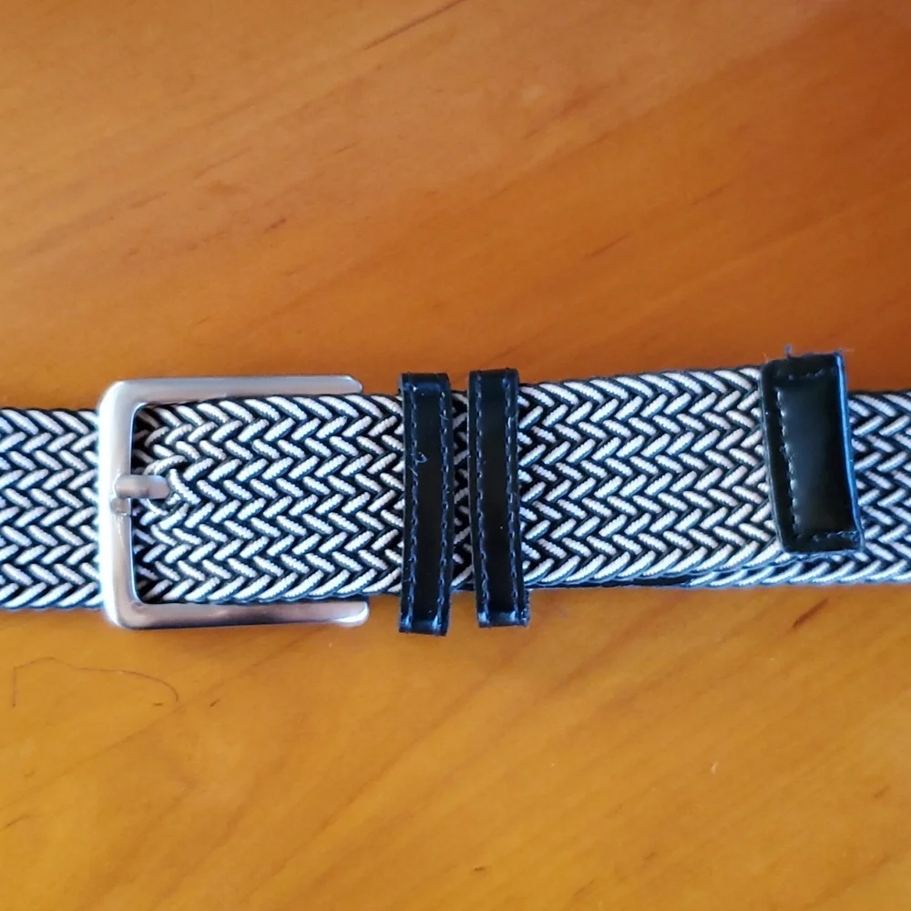 Dockers JAEI Braided Stretch Belt Size L (38-40)